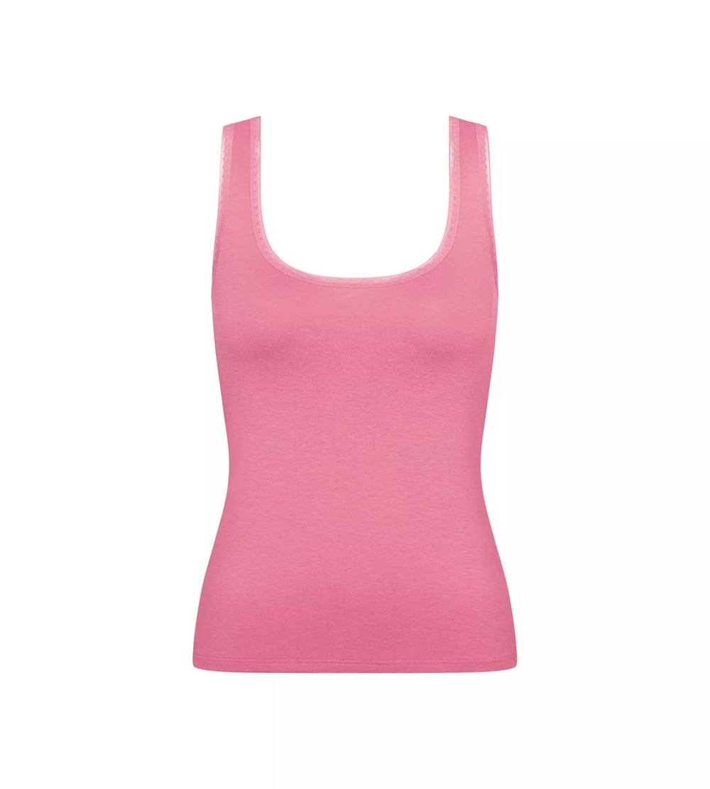 Sloggi Go Vest Tank Top Szare | 54089-EPMI