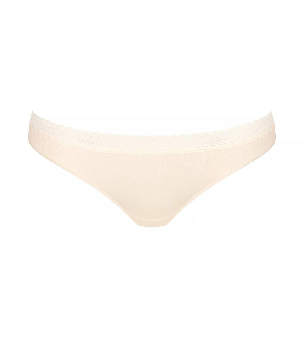 Sloggi Go Żebrowany Brazilian Brief Brązowe Głęboka | 03467-TNAJ