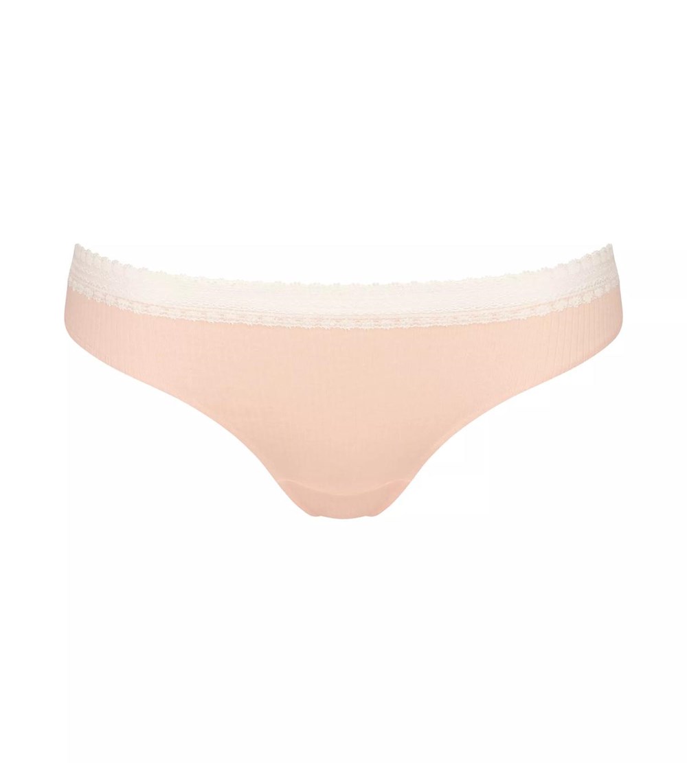 Sloggi Go Żebrowany Brazilian Brief Pomarańczowe | 07942-HLIW