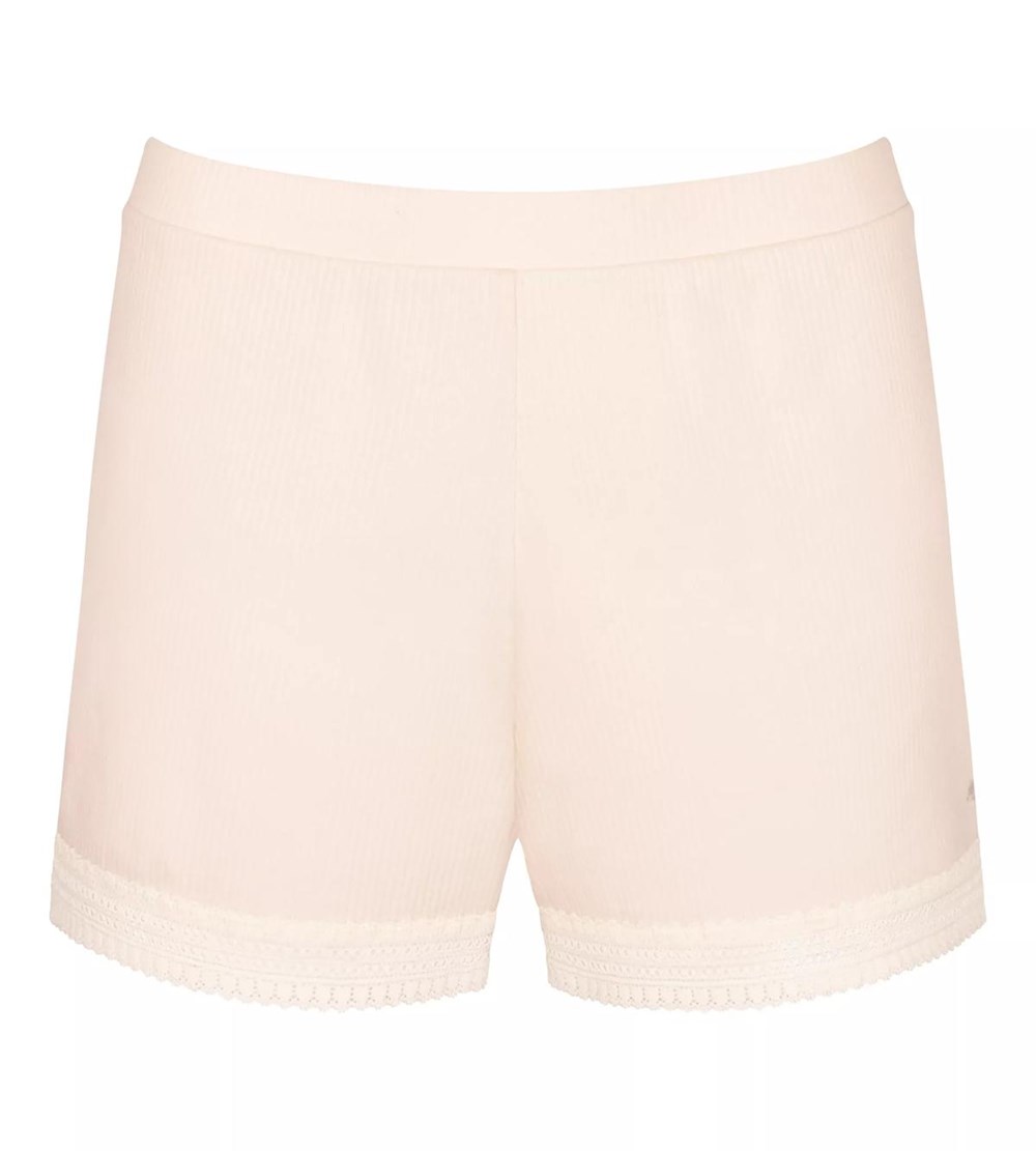 Sloggi Go Żebrowany Shorty Angora | 54281-JAFS