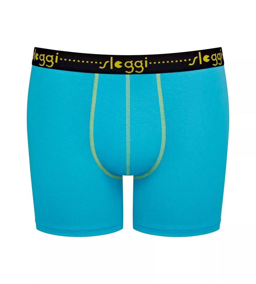 Sloggi Pacman Start Shorts Niebieskie Ciemny | 56817-RLQE