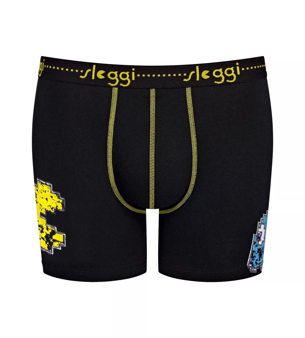 Sloggi Pacman Start Shorts Niebieskie Ciemny | 56817-RLQE