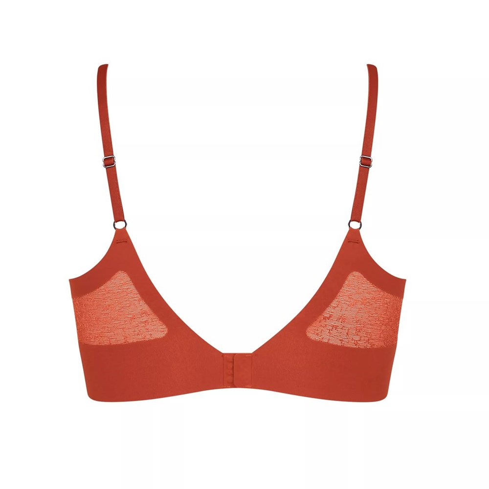 Sloggi S By Superb Soft Bra Pomarańczowe | 56274-SEHG