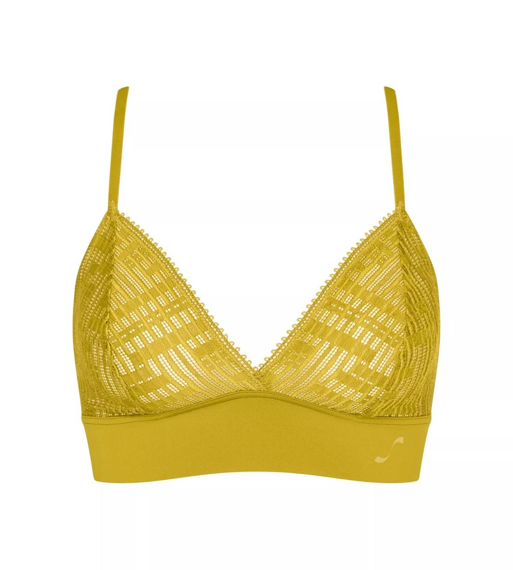 Sloggi S Seven Bralette Summer lime | 76815-AHTM