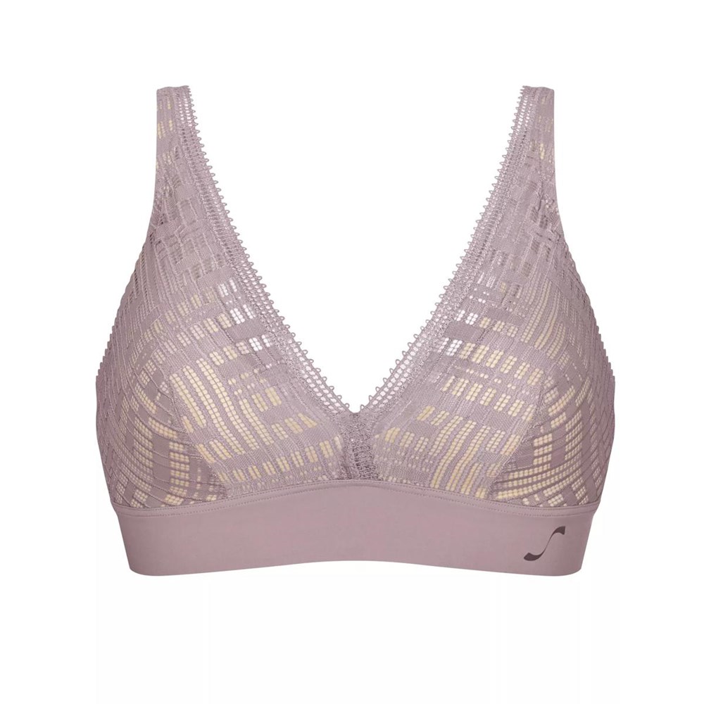 Sloggi S Seven Watowany Bra Sea Fog | 45963-KHOL