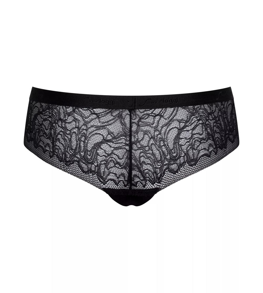 Sloggi S Shadow Brazilian Brief Czarne | 07861-KTPI