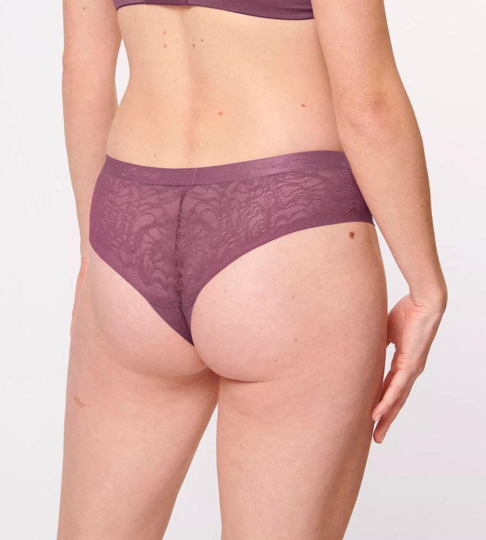 Sloggi S Shadow Brazilian Brief Lila Clover | 60751-VTIP