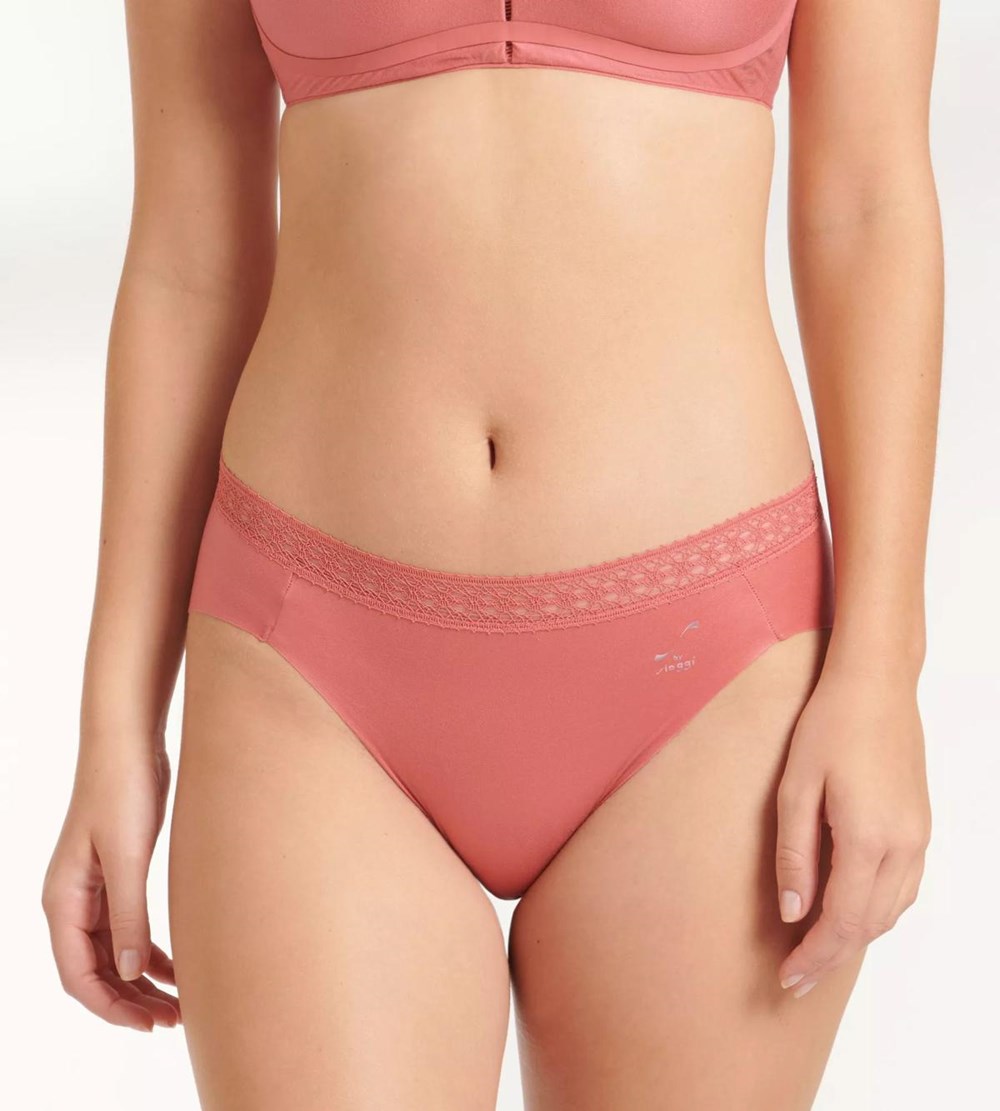 Sloggi S Subtle Tai Brief Pomarańczowe | 39250-SNFK