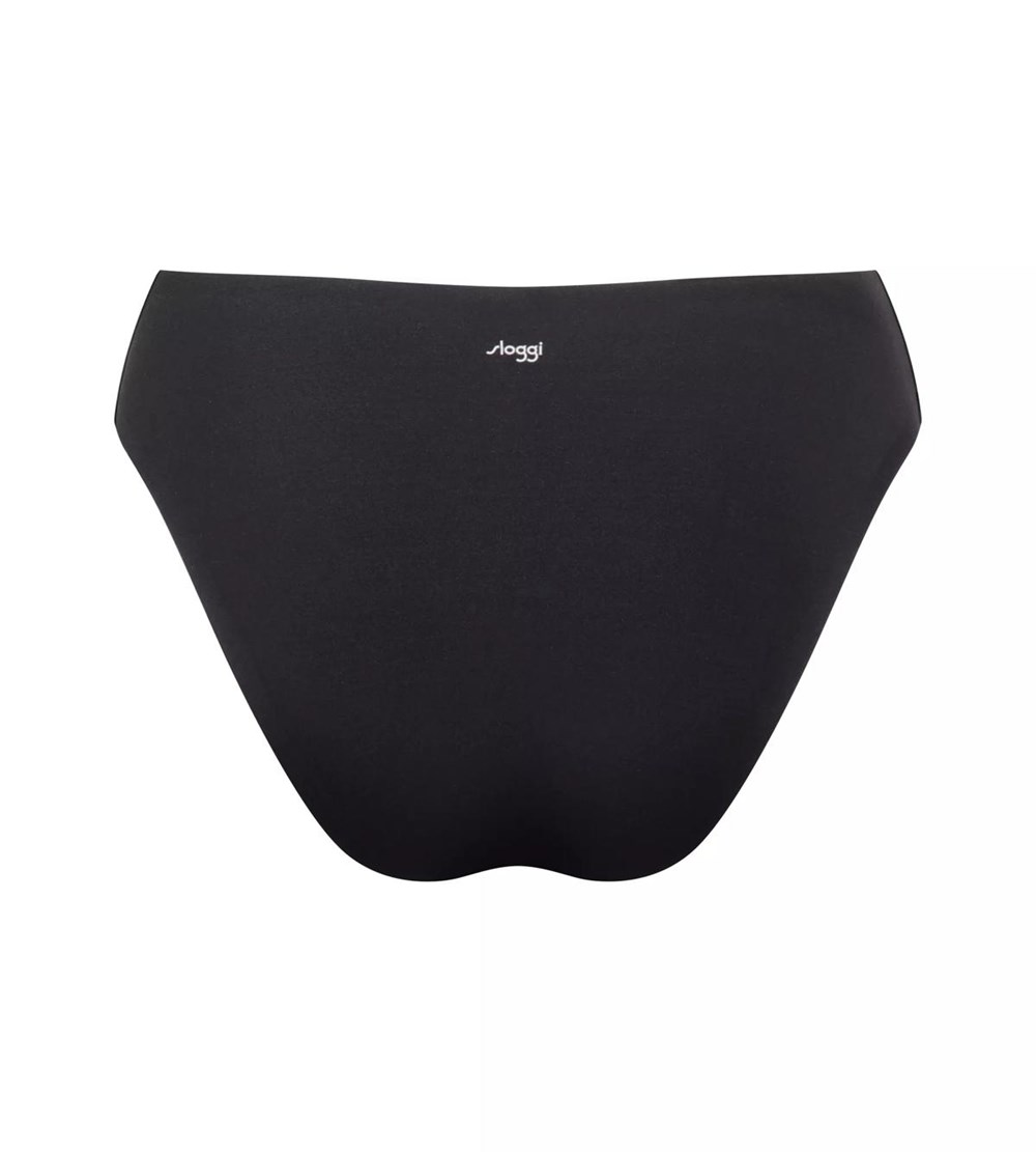 Sloggi Shore Arienzo Bikini Tai Czarne | 14089-GQVM