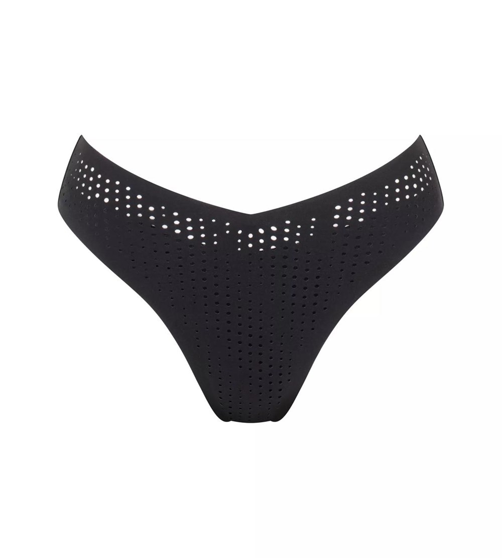 Sloggi Shore Arienzo Bikini Tai Czarne | 14089-GQVM