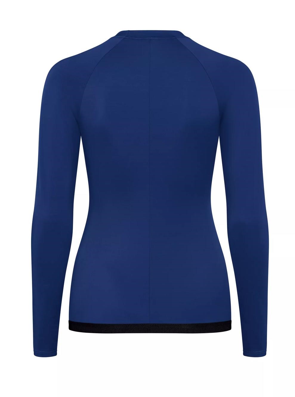 Sloggi Shore Blue Acara Rash Guard Niebieskie | 32561-HFNI