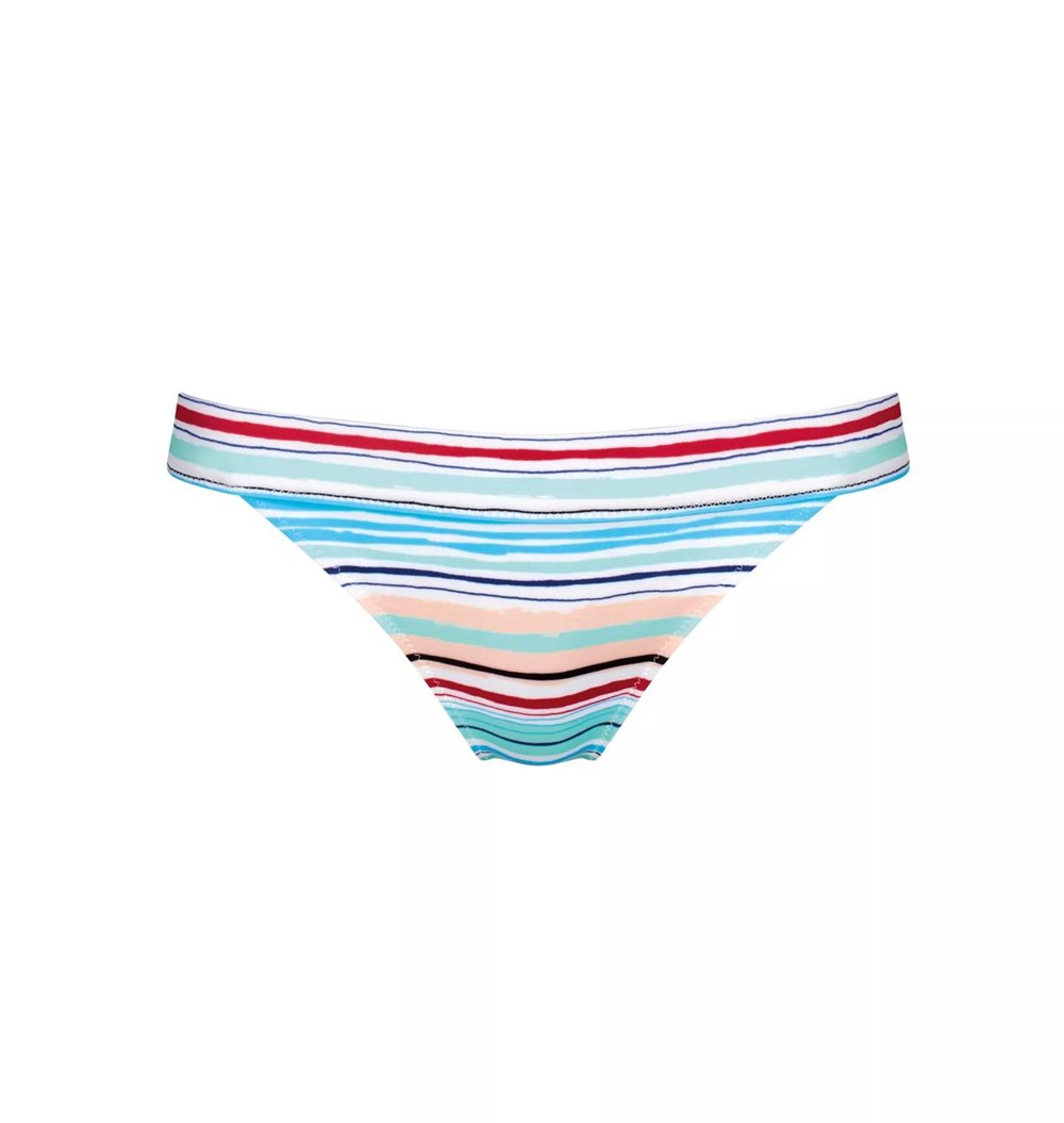 Sloggi Shore Candy Basslet Bikini Brazilian Brief Niebieskie Głęboka | 18076-WXFP