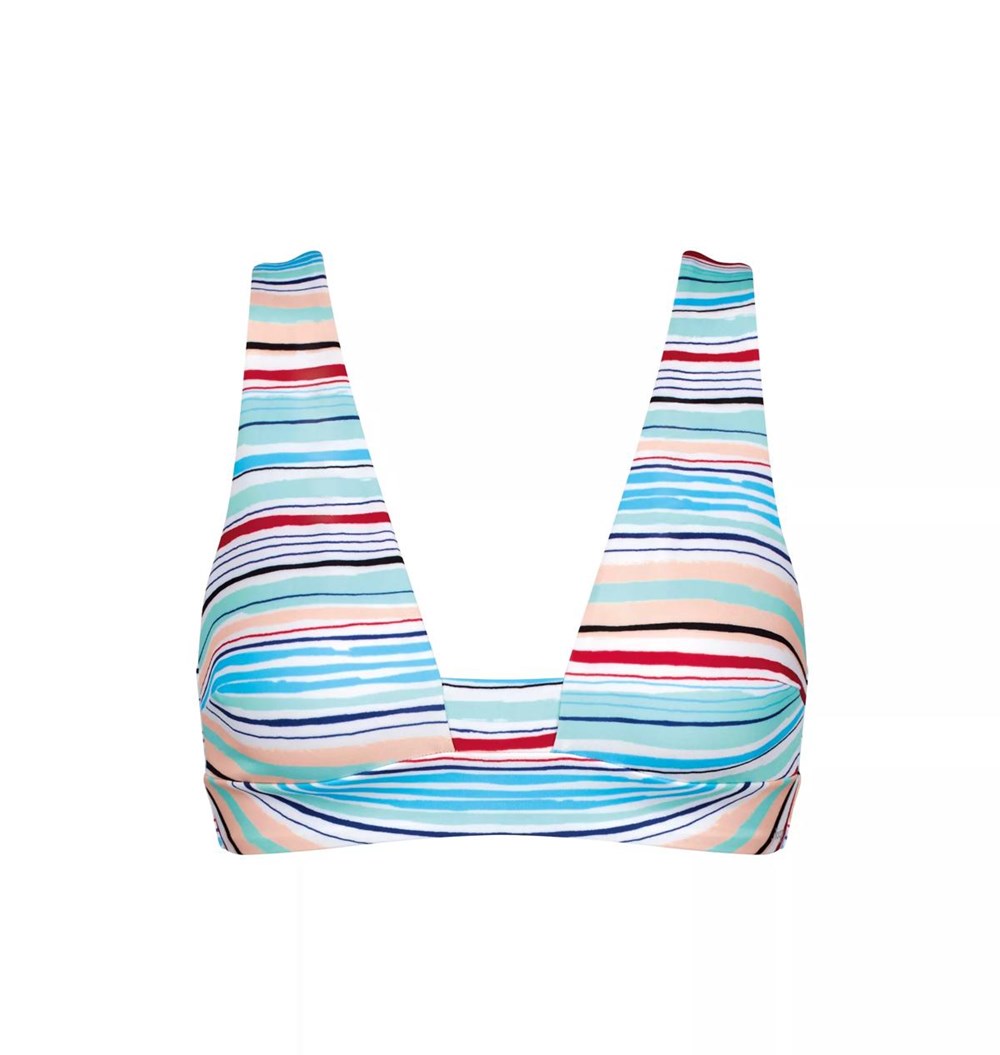 Sloggi Shore Candy Basslet Bikini Top Niebieskie Głęboka | 80419-KUIW