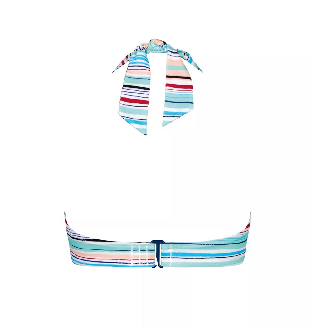 Sloggi Shore Candy Basslet Bikini Top Watowany Niebieskie Głęboka | 32650-IUYV