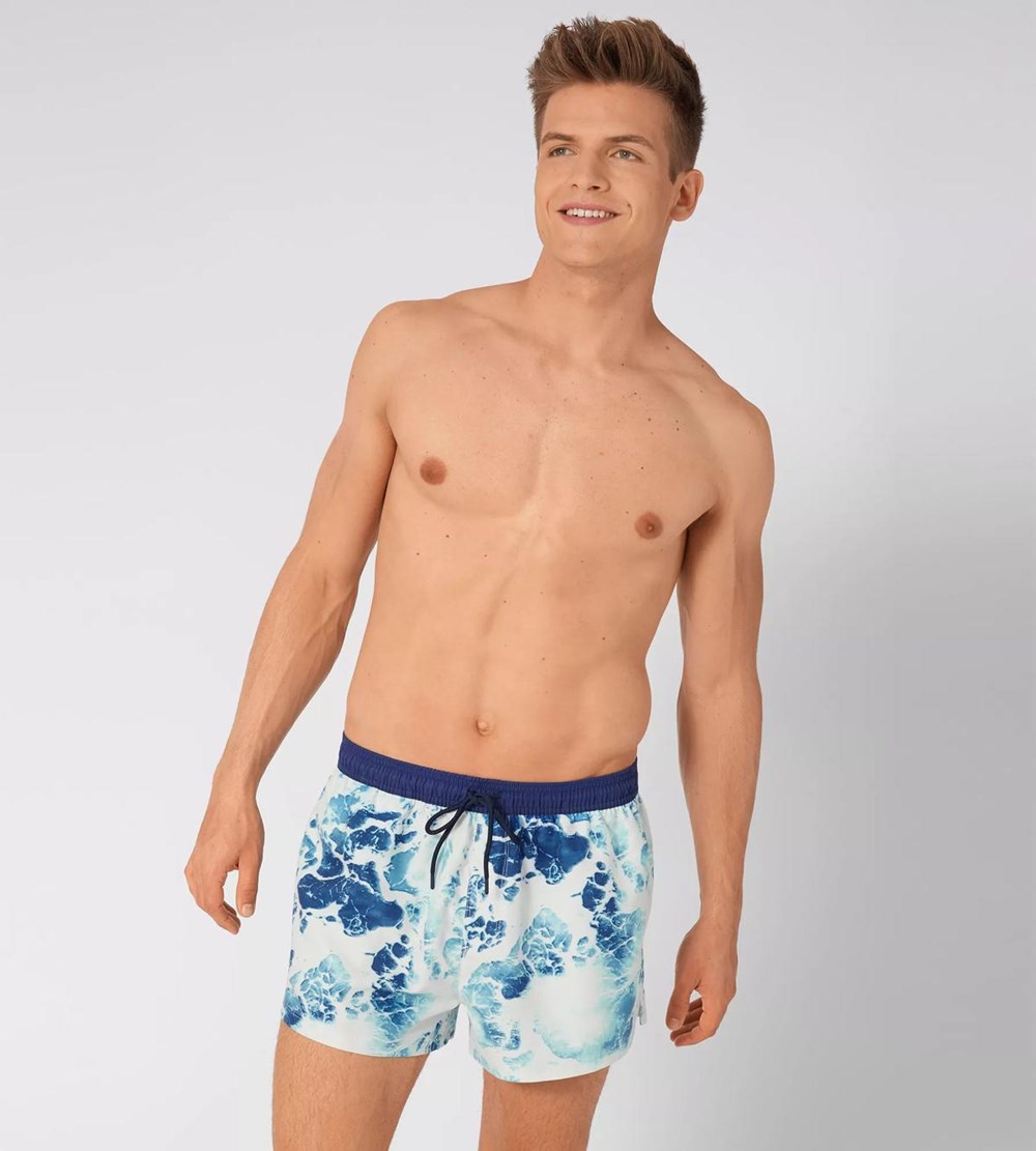 Sloggi Shore Cocos Islands Swimshorts Multicolour | 31945-CRKX