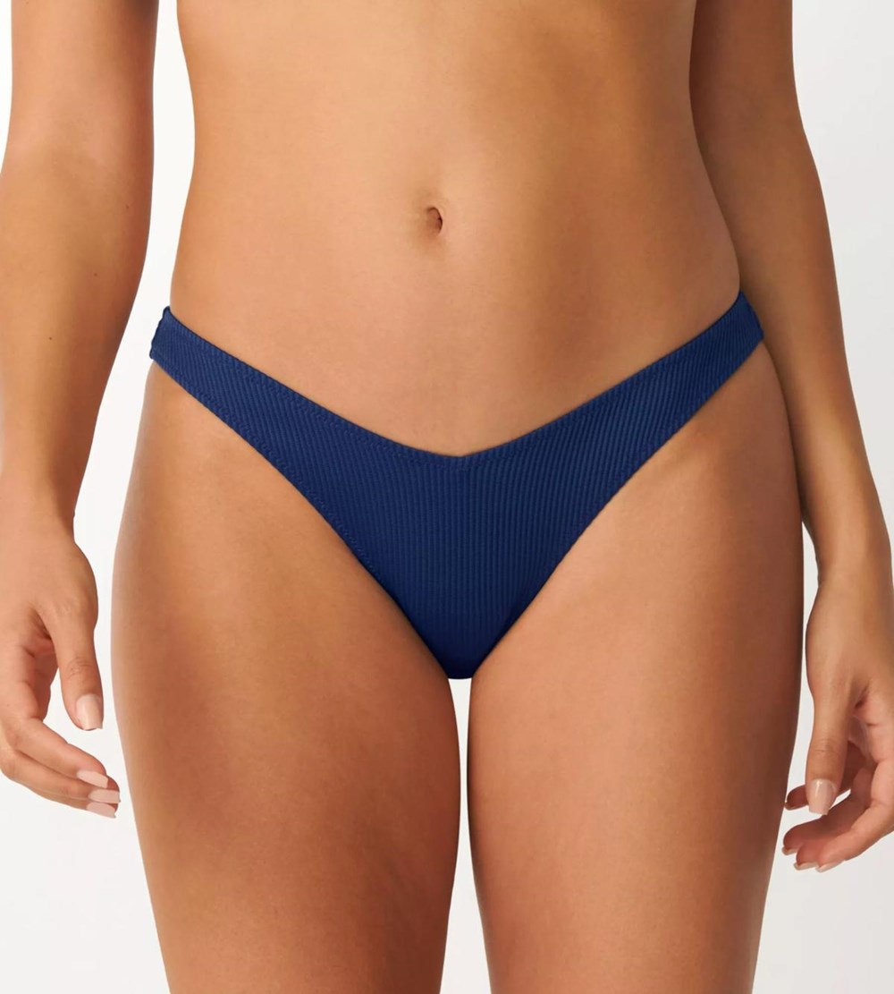 Sloggi Shore Dottyback Bikini Brazilian Brief Niebieskie | 53061-CFRU