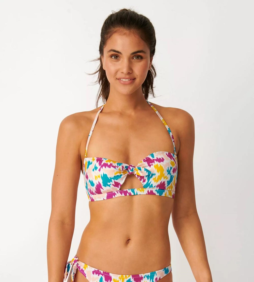 Sloggi Shore Fancy Guppy Bikini Bandeau Multicolour | 32157-YJLZ