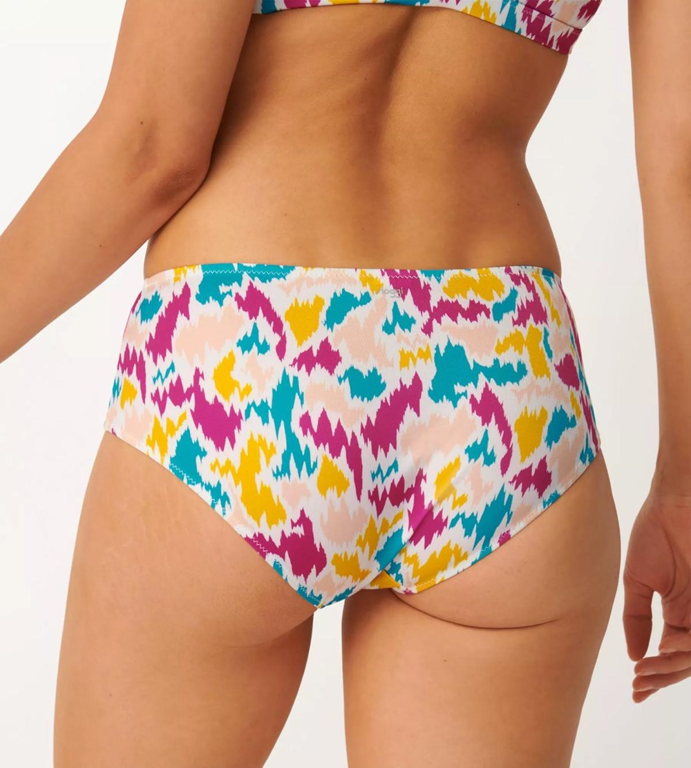 Sloggi Shore Fancy Guppy Bikini Midi Brief Multicolour | 43218-PMGH