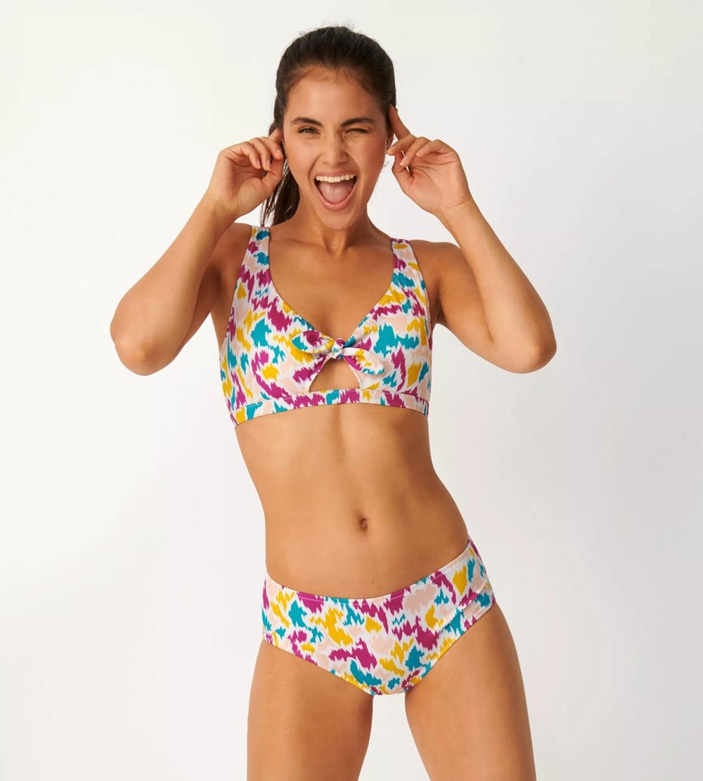 Sloggi Shore Fancy Guppy Bikini Midi Brief Multicolour | 43218-PMGH