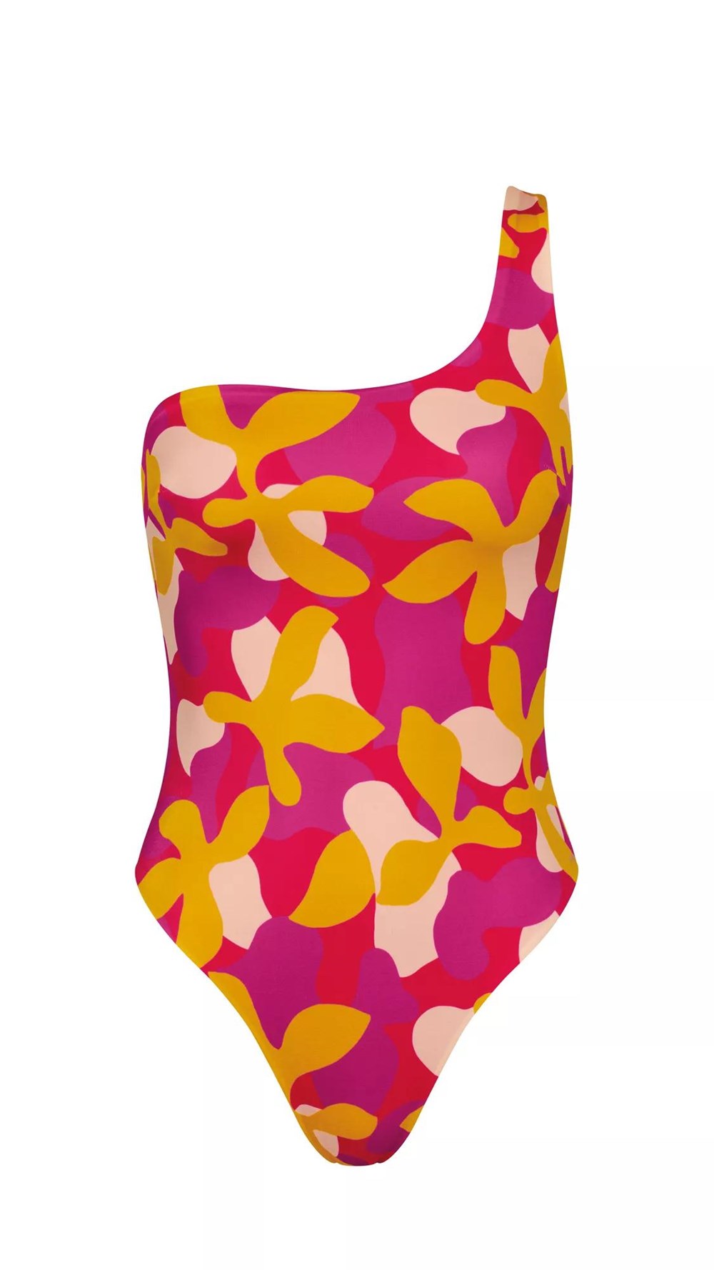 Sloggi Shore Flower Horn Swimsuit Pink-Dark Combination | 82560-CEOV