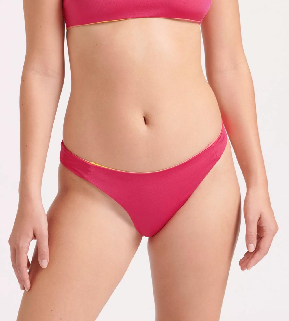 Sloggi Shore Fornillo Bikini Midi Brief Różowe Głęboka | 05916-OAIH