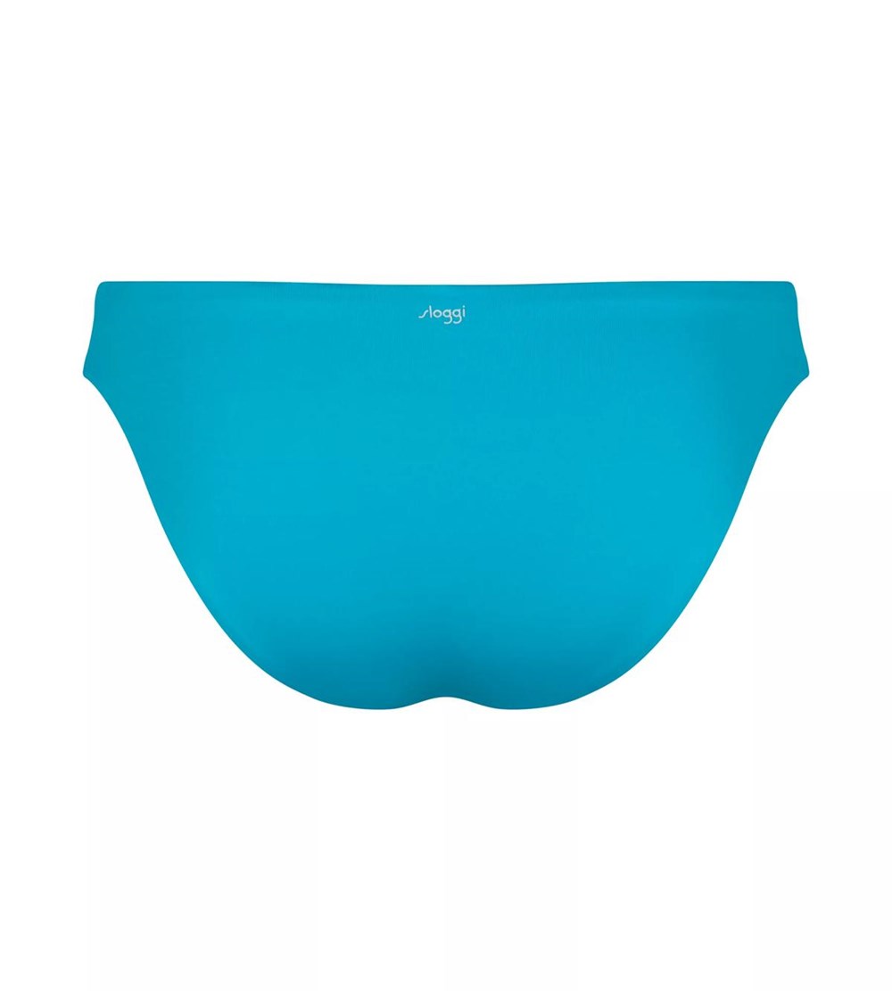 Sloggi Shore Fornillo Bikini Midi Brief Turquoise-Dark Combination | 35764-ZNQG