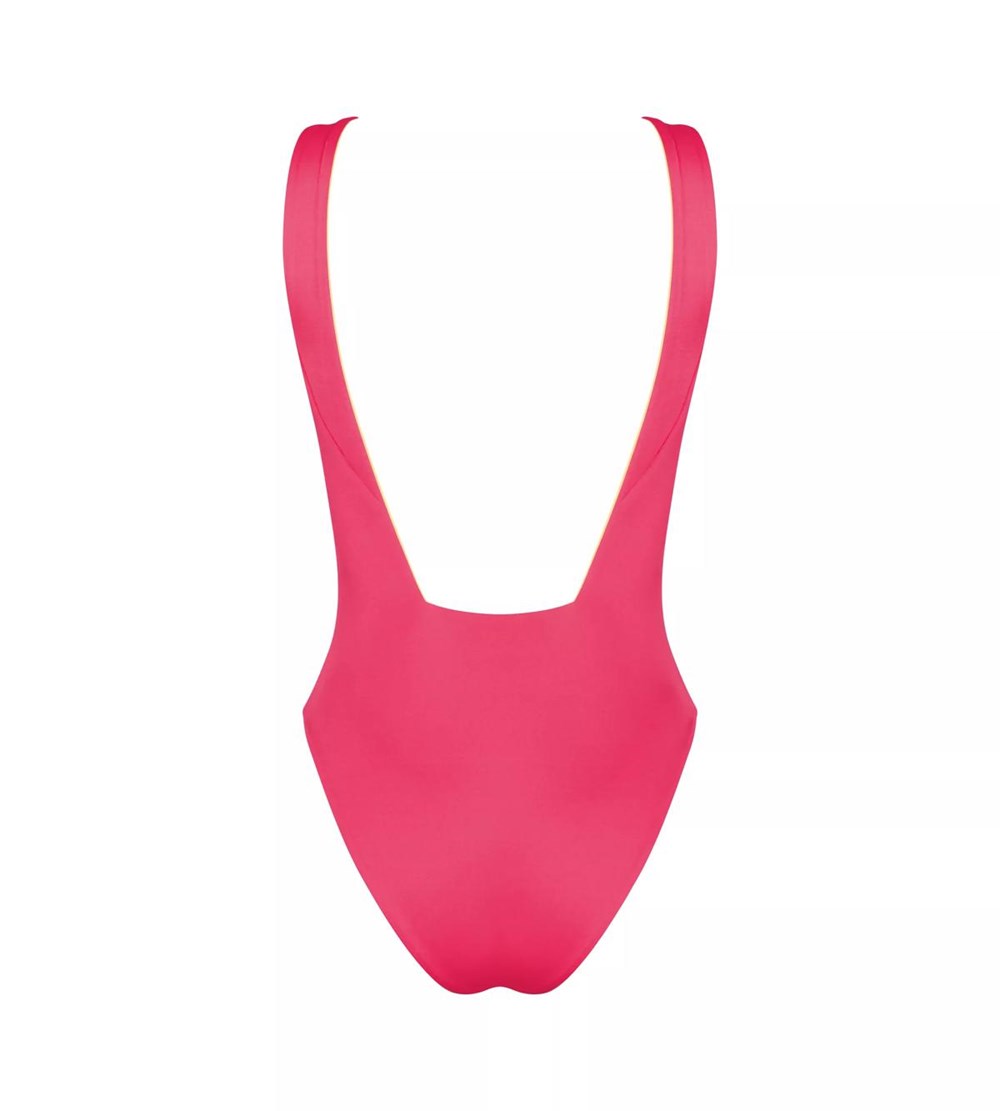 Sloggi Shore Fornillo Swimsuit Różowe Głęboka | 07654-ITNG