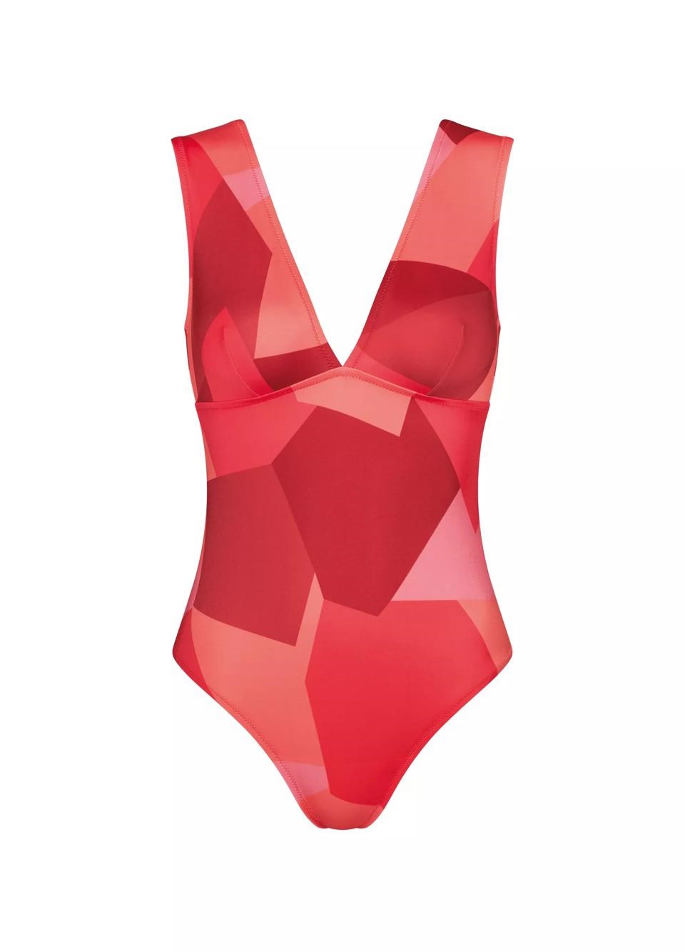 Sloggi Shore Kiritimati Swimsuit Czerwone Głęboka | 84975-ZNYW