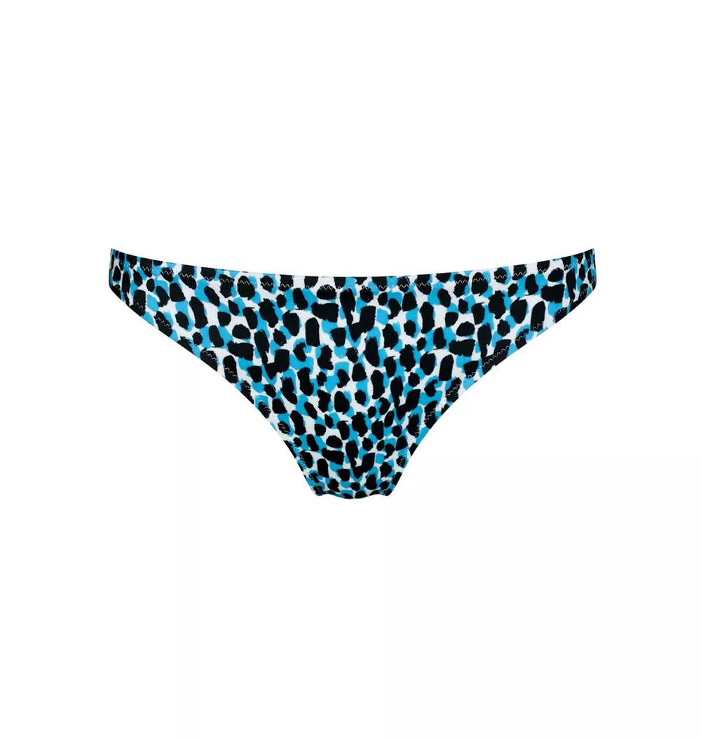 Sloggi Shore Koh Tachai Bikini Tanga Niebieskie Ciemny | 76451-XSQJ