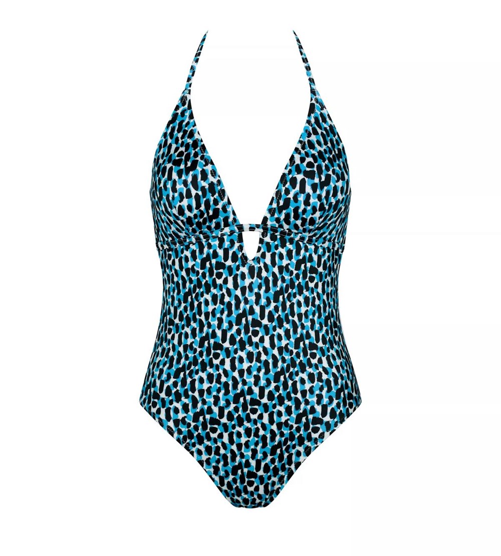 Sloggi Shore Koh Tachai Swimsuit Niebieskie Ciemny | 31706-NEJO