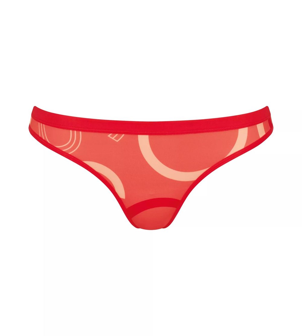 Sloggi Shore Marina Grande Bikini Midi Brief Campari-Light combination | 36549-GZWB