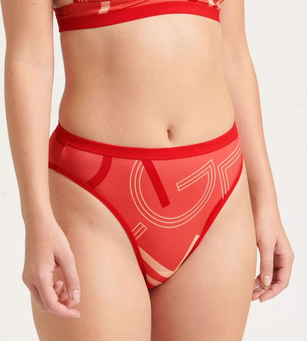 Sloggi Shore Marina Grande Bikini Tai Campari-Light combination | 14589-NVLK