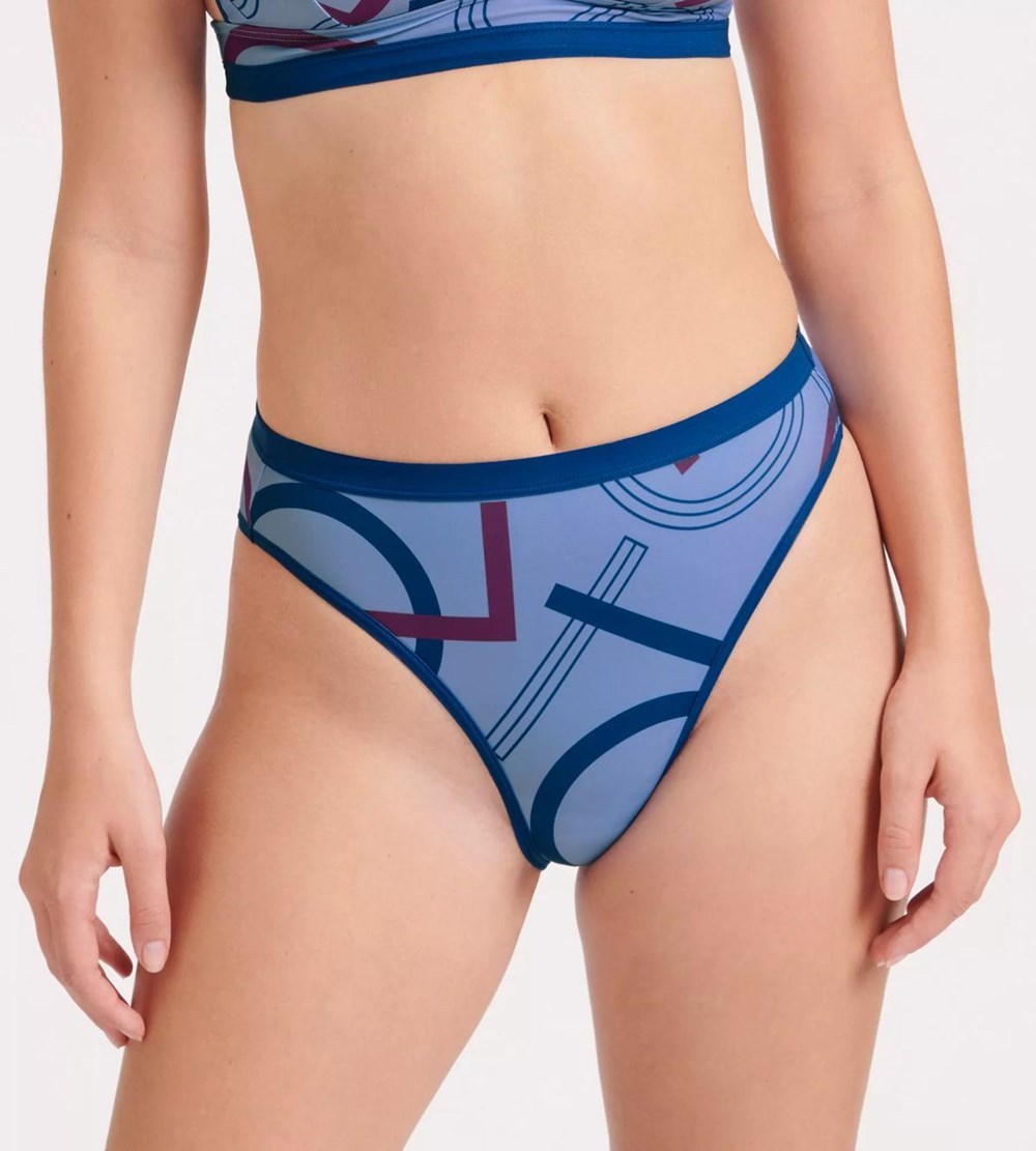 Sloggi Shore Marina Grande Bikini Tai Głęboka | 70581-JSEA