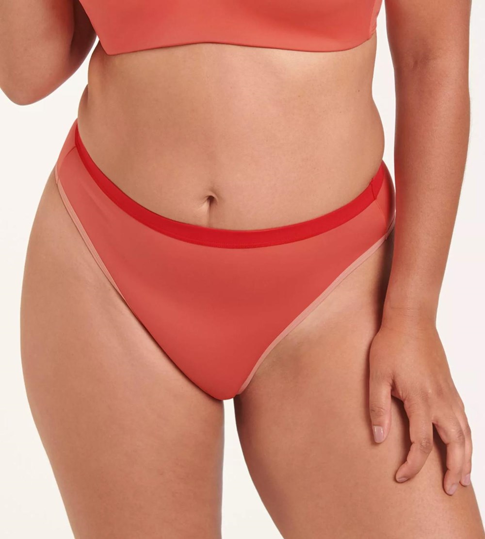 Sloggi Shore Marina Grande Bikini Tai Koralowe | 37824-TBZD