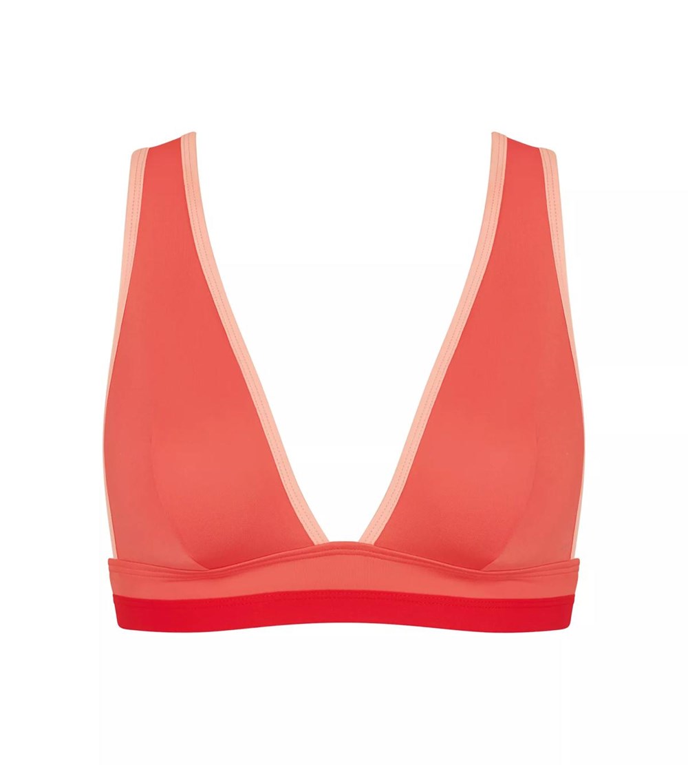 Sloggi Shore Marina Grande Bikini Top Koralowe | 54360-YPUI