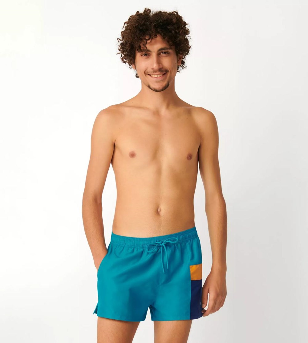 Sloggi Shore Sea Goldie Swimshorts Caribbean Sea | 40815-EZCB