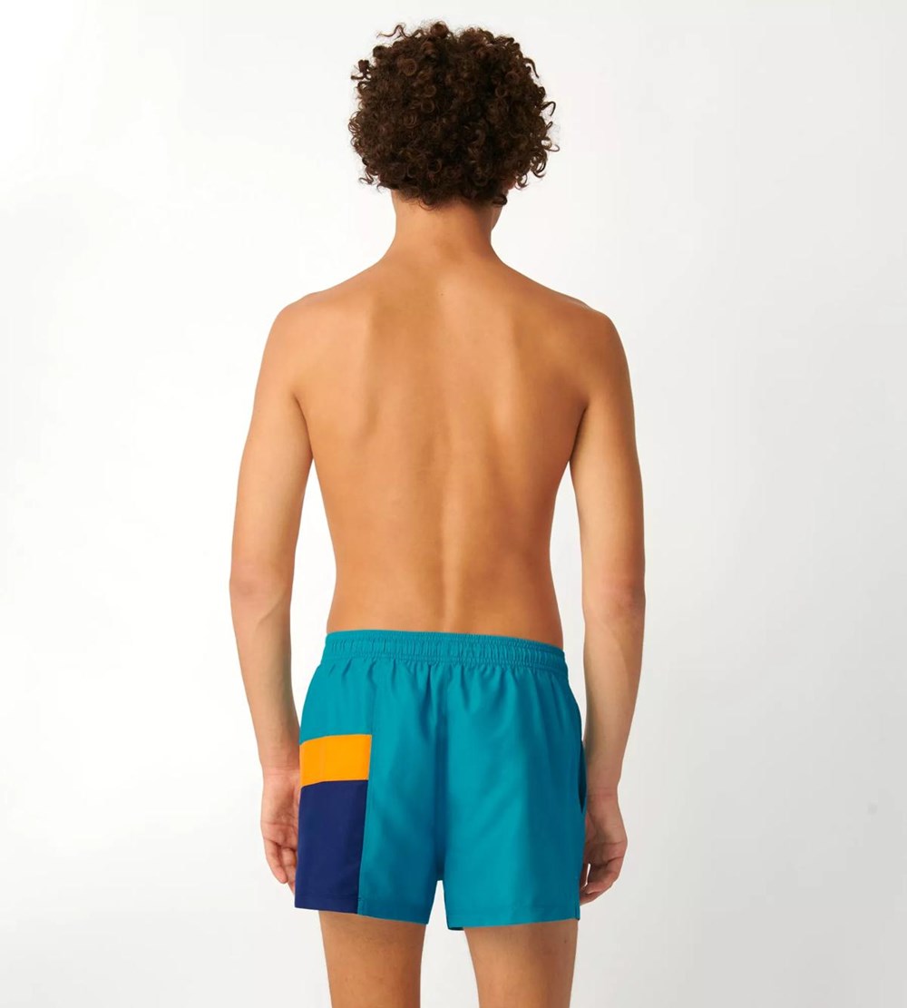 Sloggi Shore Sea Goldie Swimshorts Caribbean Sea | 40815-EZCB