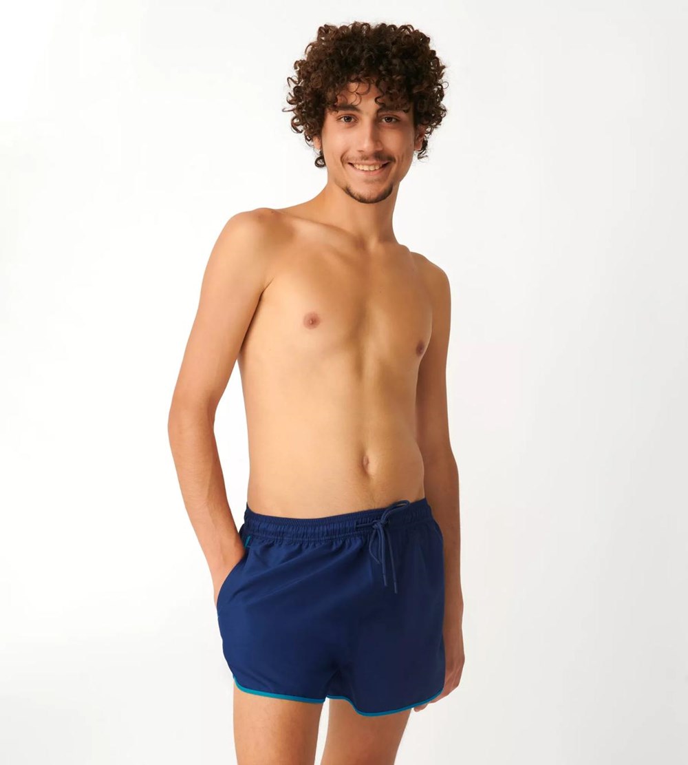 Sloggi Shore Sea Goldie Swimshorts Niebieskie | 58641-IWRG