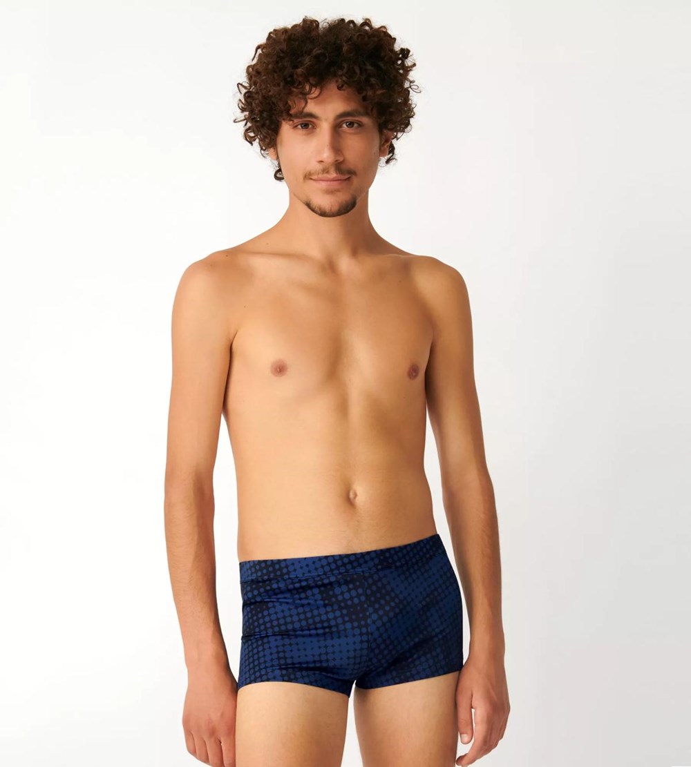 Sloggi Shore Spiny Puffer Swimshorts Czarne | 27693-WOFS