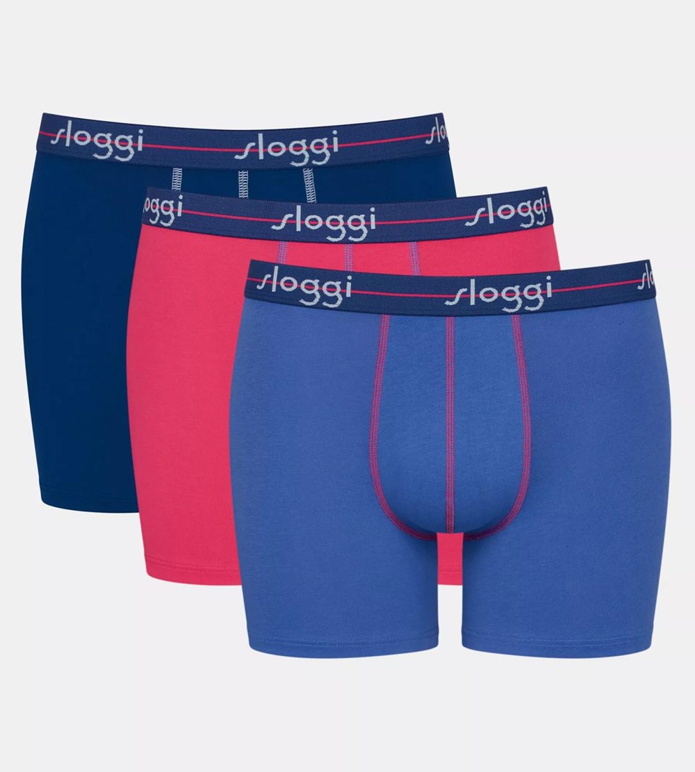 Sloggi Start Shorts Pink-Dark Combination | 20765-BNMZ