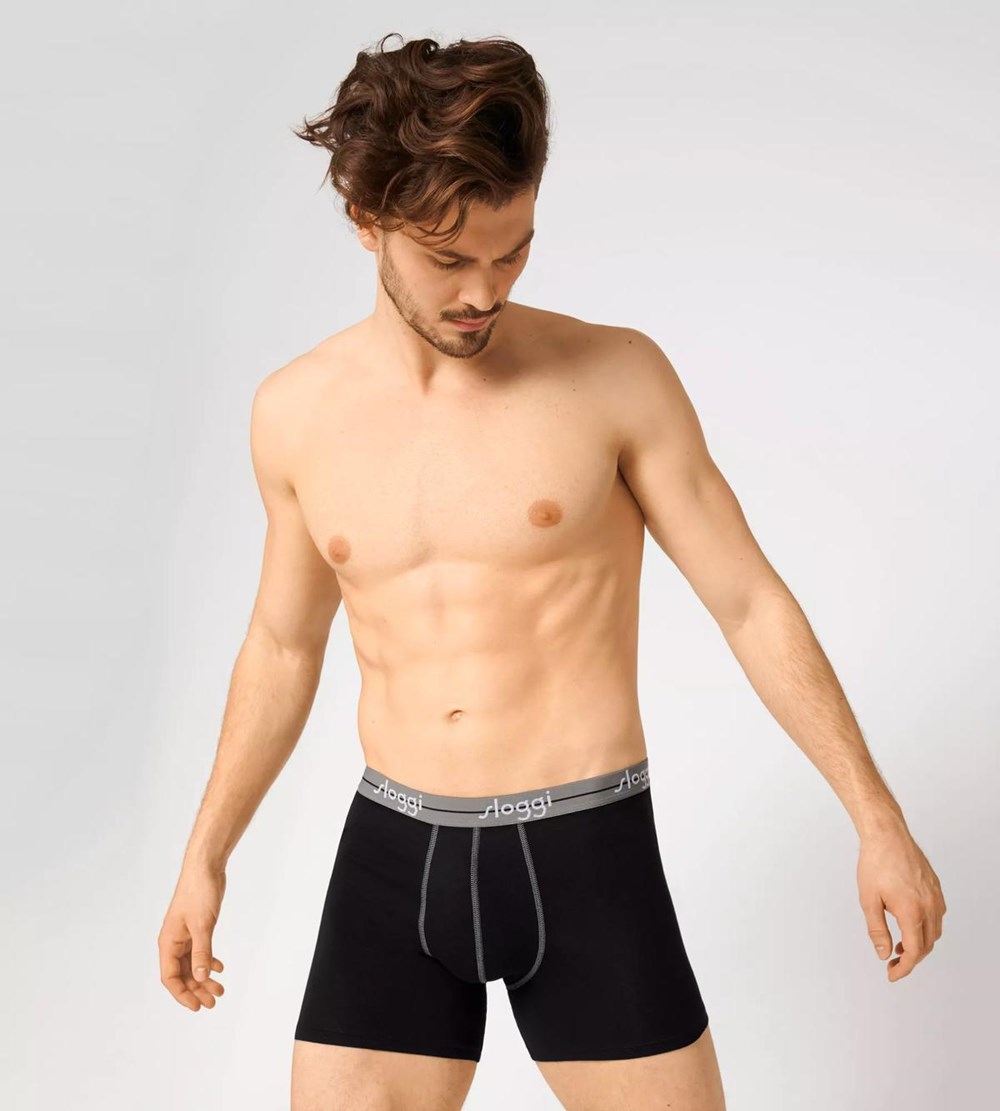 Sloggi Start Shorts Szare | 76089-VPTO