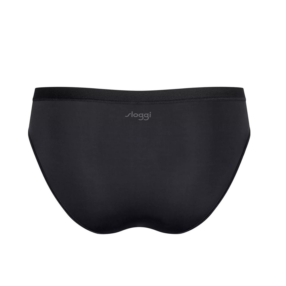 Sloggi Wow Komfort Tai Brief Czarne | 15382-BMZJ