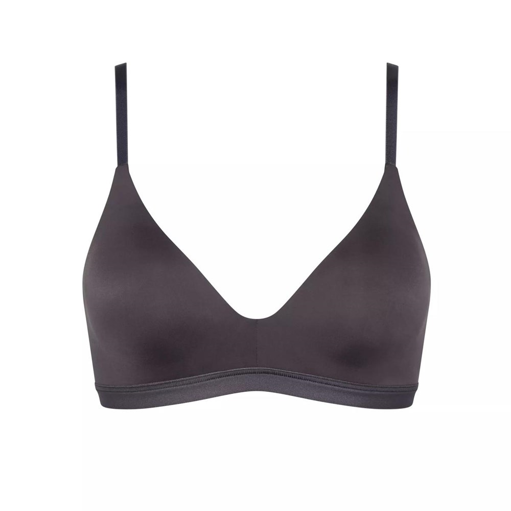 Sloggi Wow Komfort Watowany Bra Szare | 31794-AMBT