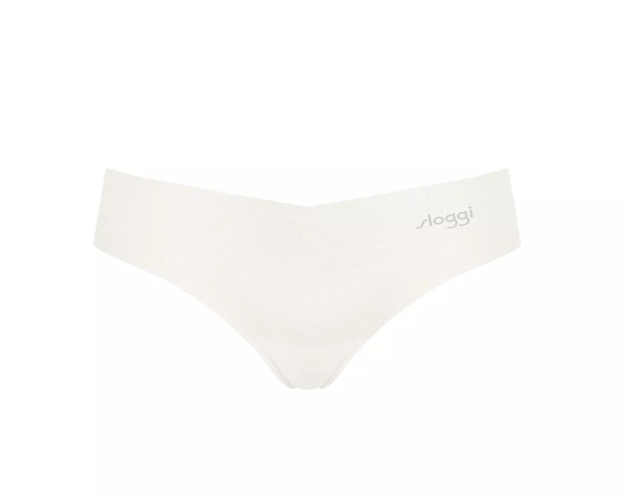 Sloggi Zero Bawełniane String Brief Białe | 42059-OHYF