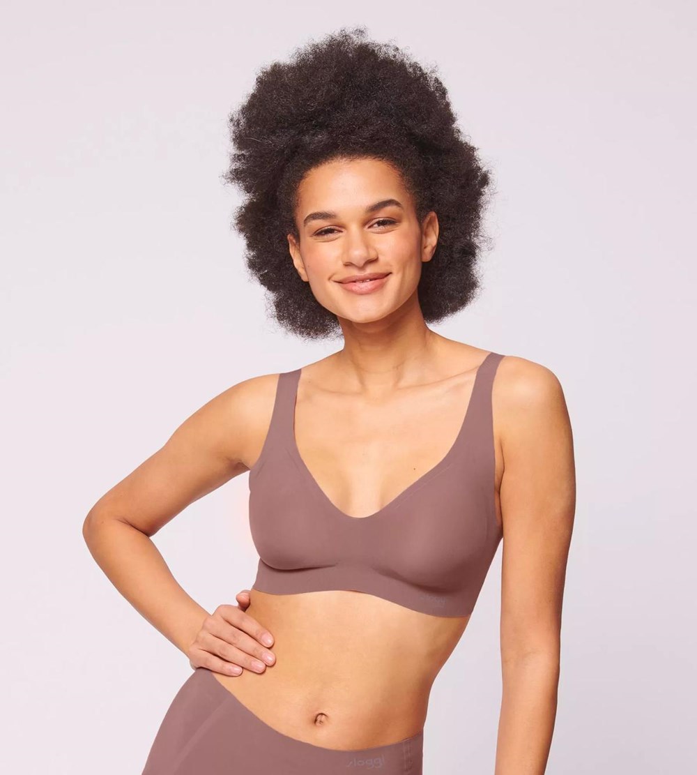 Sloggi Zero Feel Bralette Cacao | 06513-KVEN