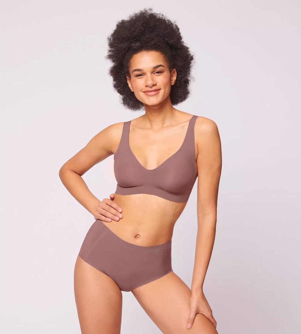 Sloggi Zero Feel Bralette Cacao | 06513-KVEN