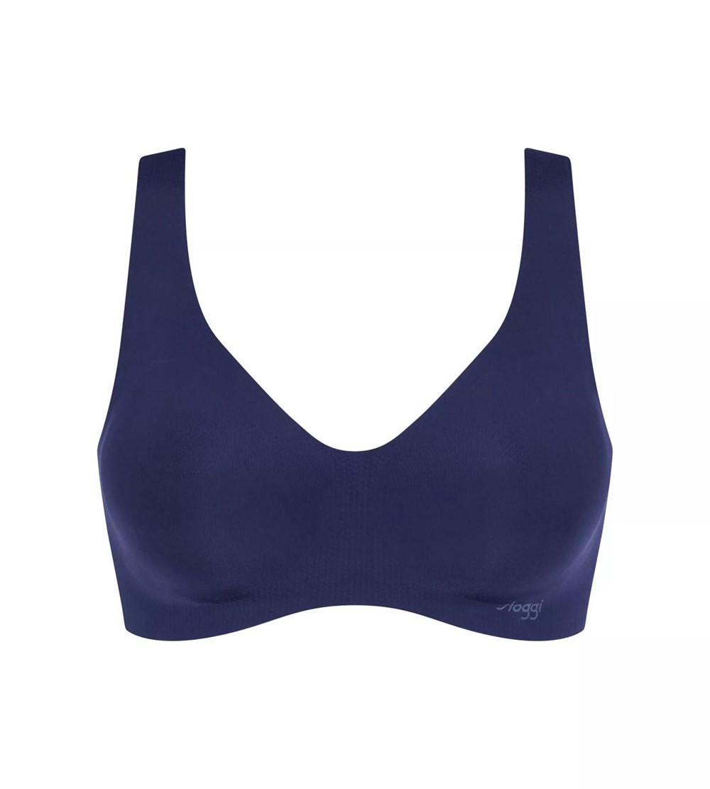 Sloggi Zero Feel Bralette Granatowe | 39180-LRGF