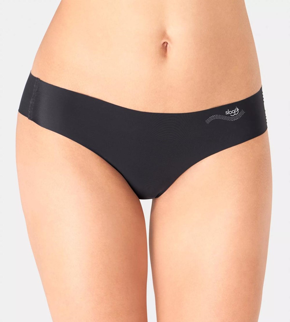 Sloggi Zero Feel Brazilian Brief Czarne | 05724-DKMH