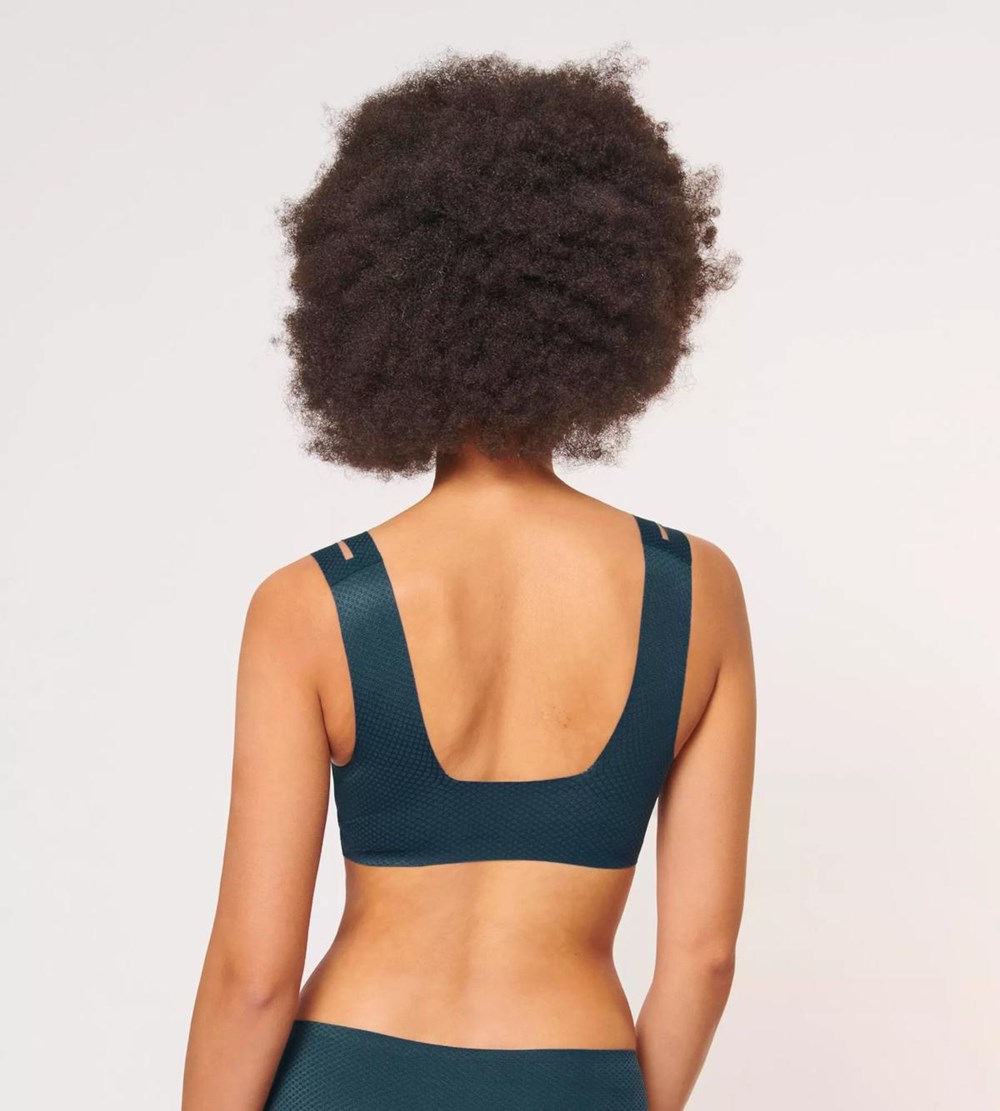 Sloggi Zero Feel Flow Bralette Secret Lagoon | 46798-VJRL