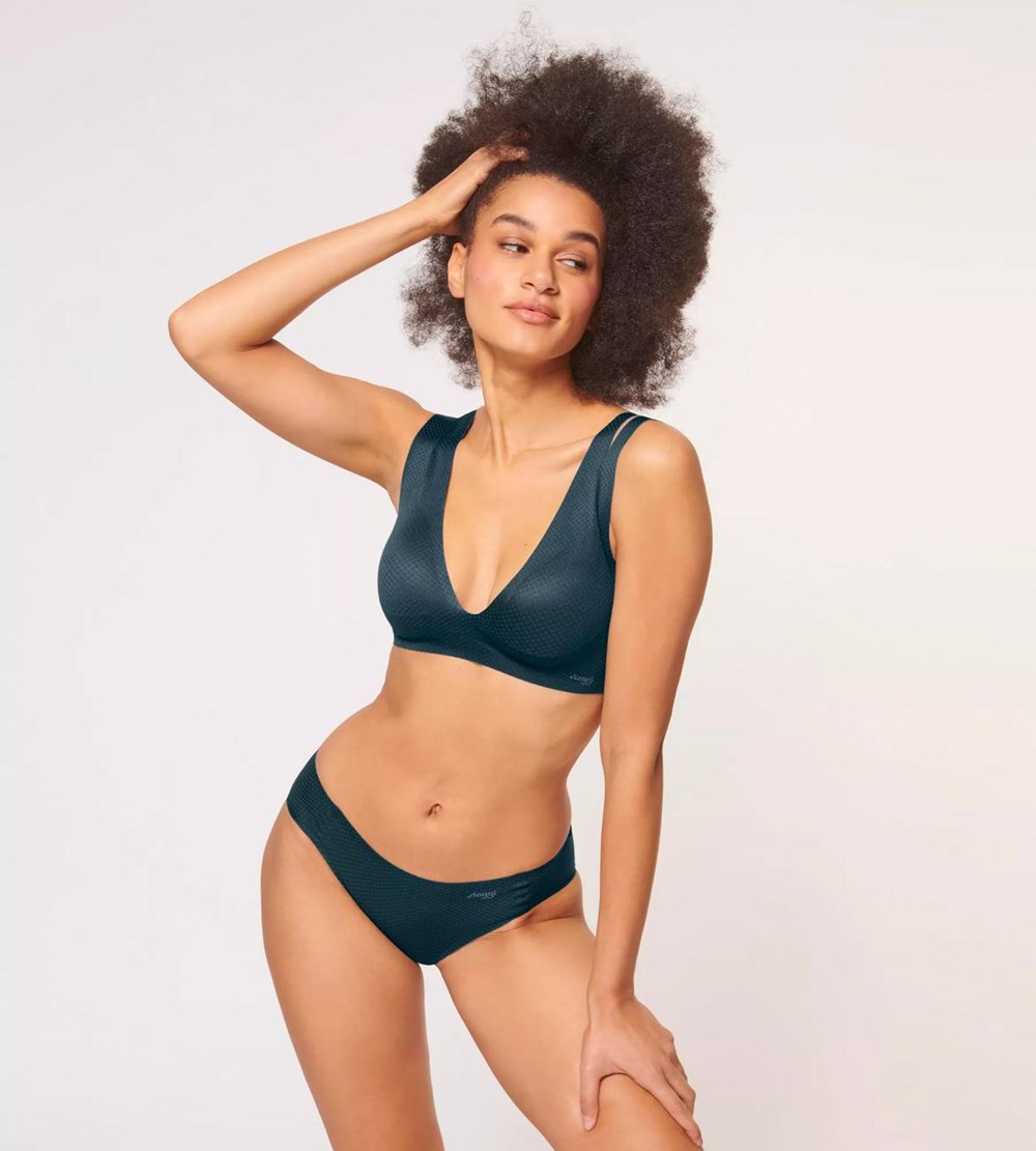 Sloggi Zero Feel Flow Bralette Secret Lagoon | 46798-VJRL